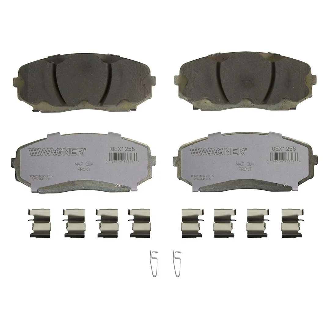 OEX1258 – WAGNER BRAKE Brake Pad, OE Replacement Premium Low-Copper Ceramic